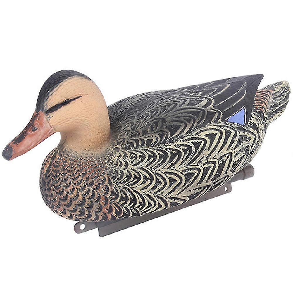 Floating Duck Decoy Model Realistic Hunting Accessory Outdoor Supply Garden Statue Decoration Lightweight Compact Design Random Style