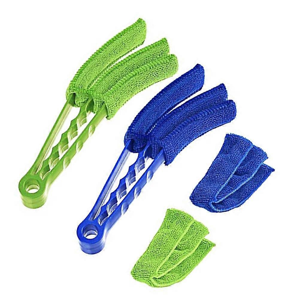 Flexible Cleaning Brush for Keyboards Blind Car Air Vent with Microfiber Head Fits All Sizes