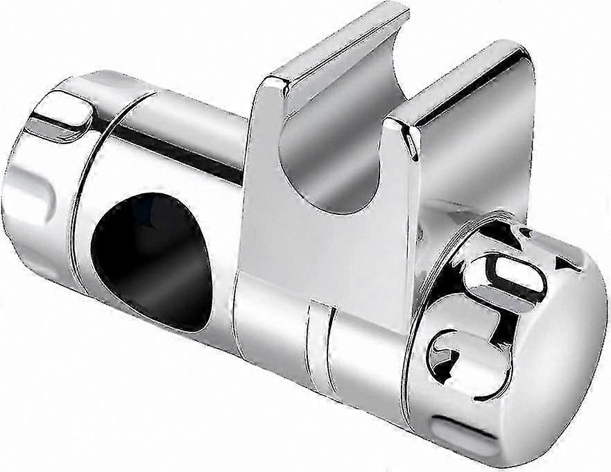 Adjustable 360° Rotatable Hand Shower Holder, Wall Mount Shower Head Slider for Rod Installation