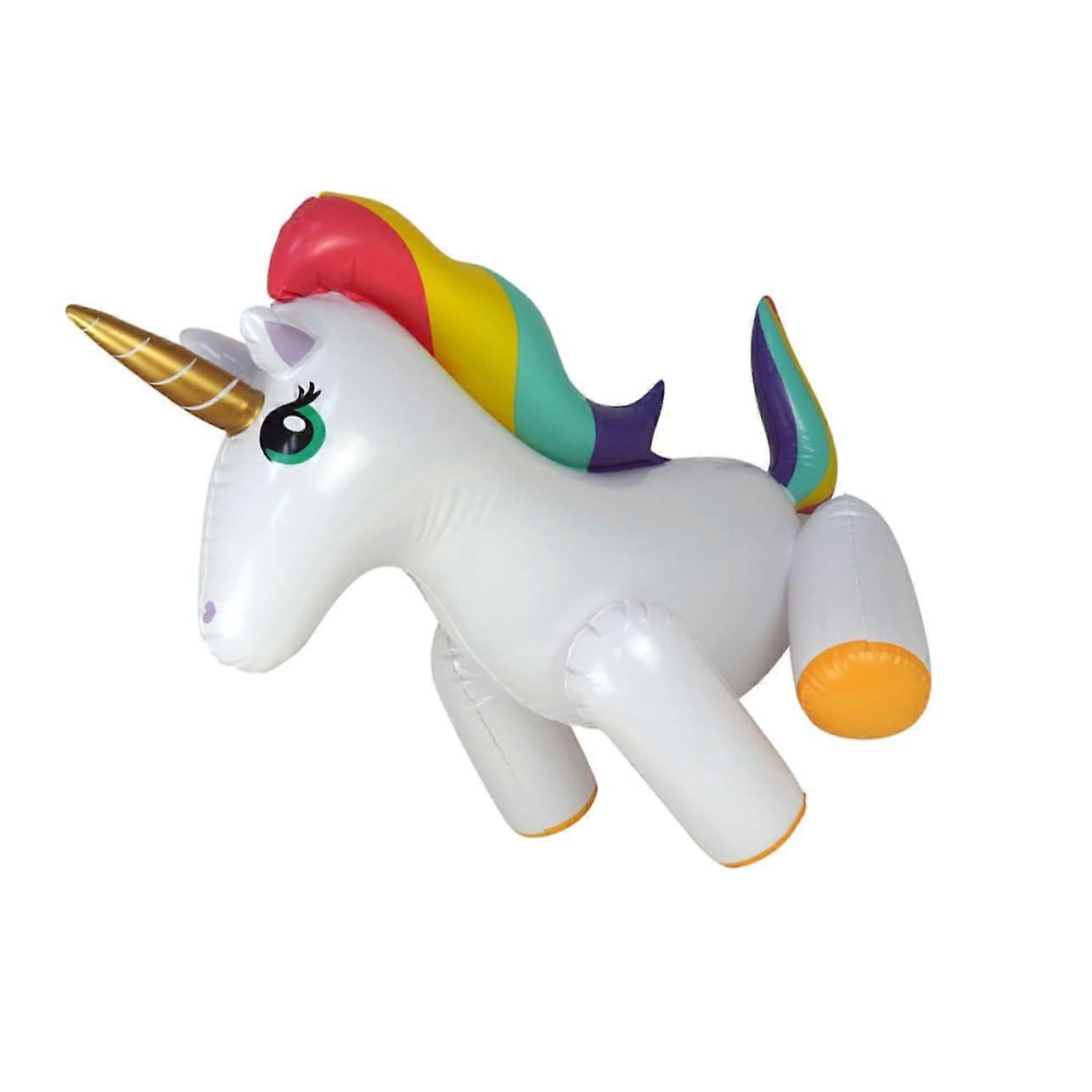 Inflatable Unicorn Sprinkler for Summer for Garden and Pool Durable and Safe for Water Fun and Beach Parties