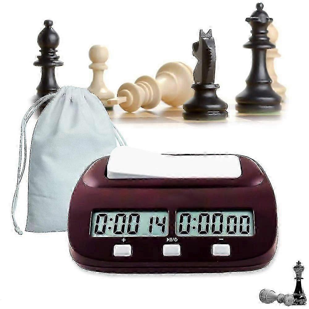 Chess Clock, Professional Multifunctional Digital Chess Game Timer