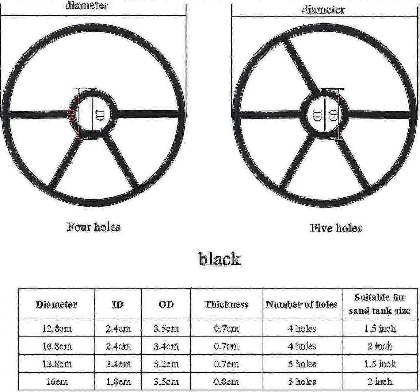 Swimming Pool Sand Filter Seal, 4/5 Branch, 1.5/2 Inch Multiway Valve Star Gasket for European Marke