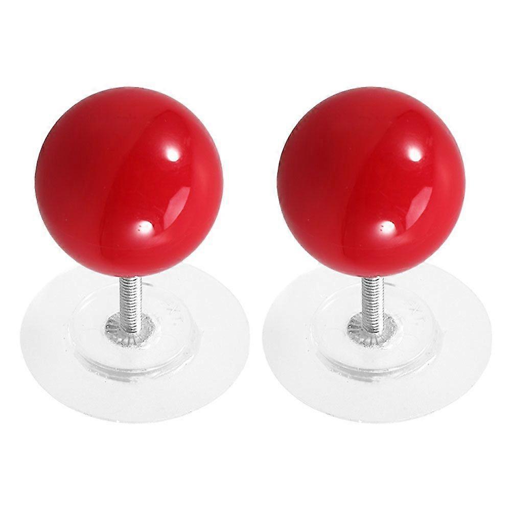 2pcs Furniture Handle Cabinet Hardware Knob Door Handle Plastic Drawer Pull Knob