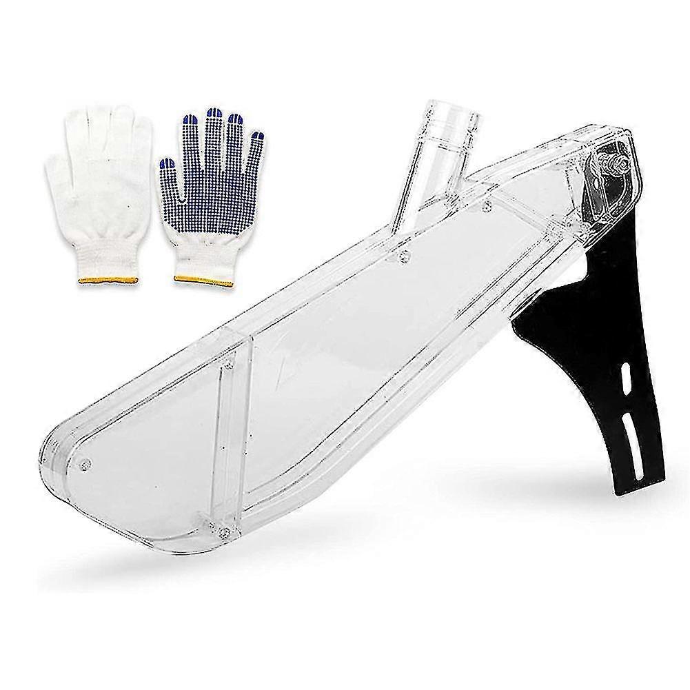 D منشار طاولة غطاء واقي ، 4-10 بوصة منشار طاولة مضاد لل D ، د حالة واضحة SZRH AD