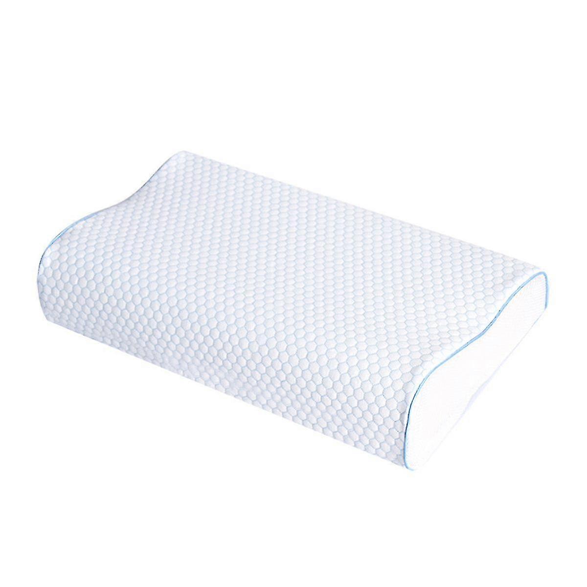 Orthopedic Bamboo Pillow for Side Sleepers, Adjustable Memory Foam Cervical Pillow