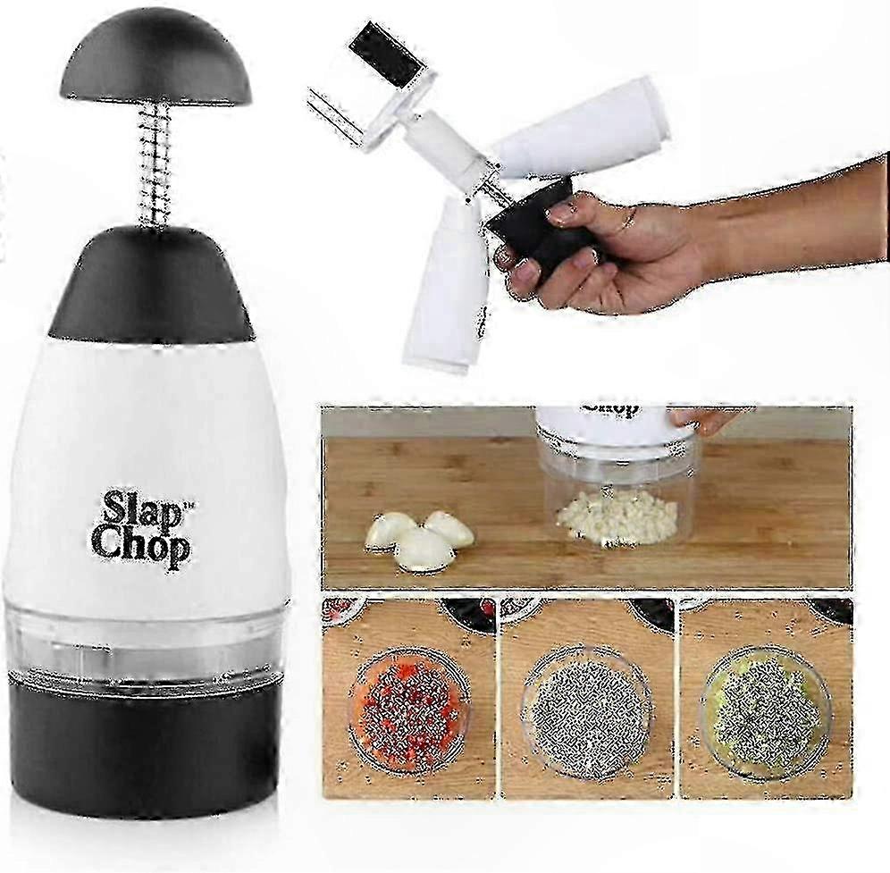 Multi-Functional Garlic Chopper for Fruits, Vegetables, and Herbs - Efficient Kitchen Tool for Grating and Slicing Tasks