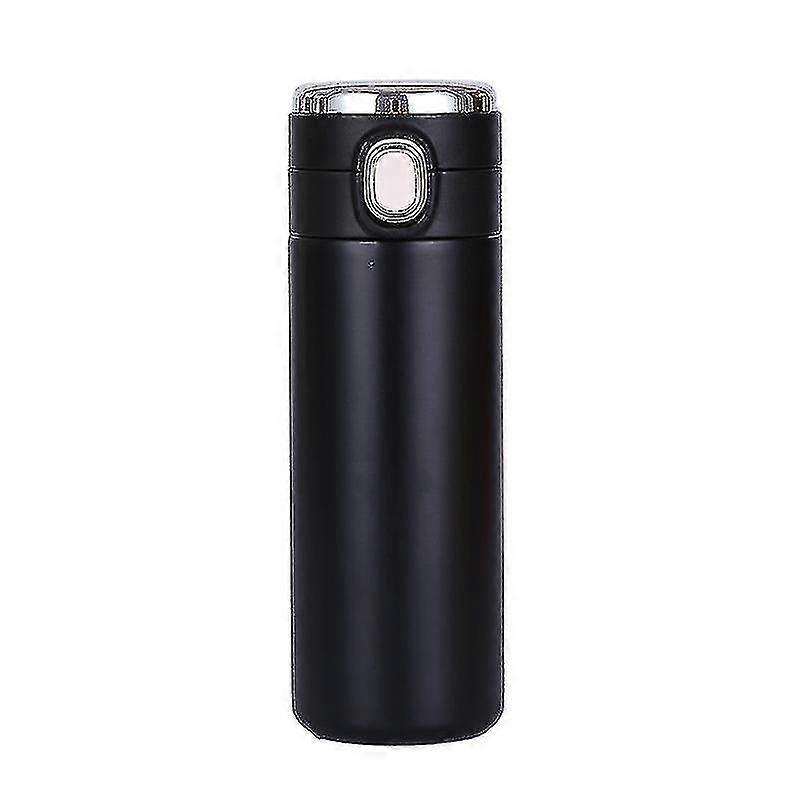 Waterproof Insulated Water Bottle with Intelligent Temperature Indicator and Led Screen - Reusable Stai Bottle