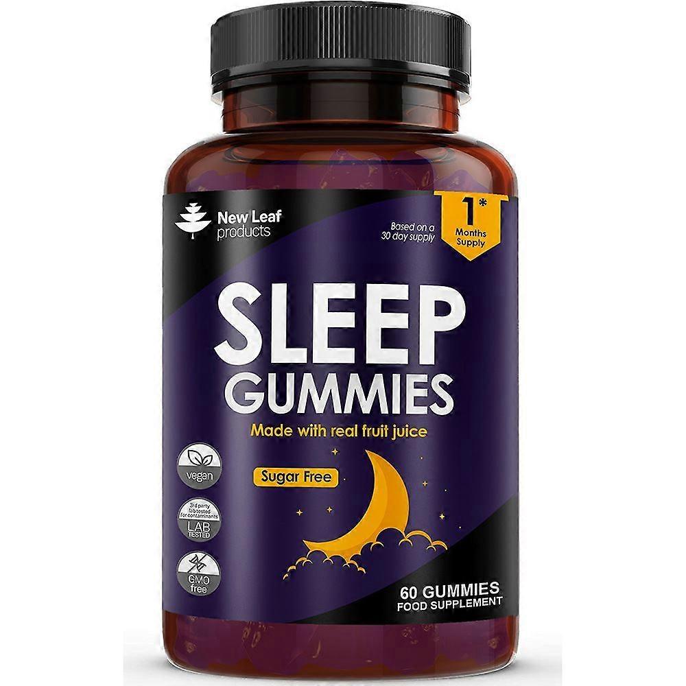 New Leaf Products Sleep Gummies 60 gummies - 2 Pack