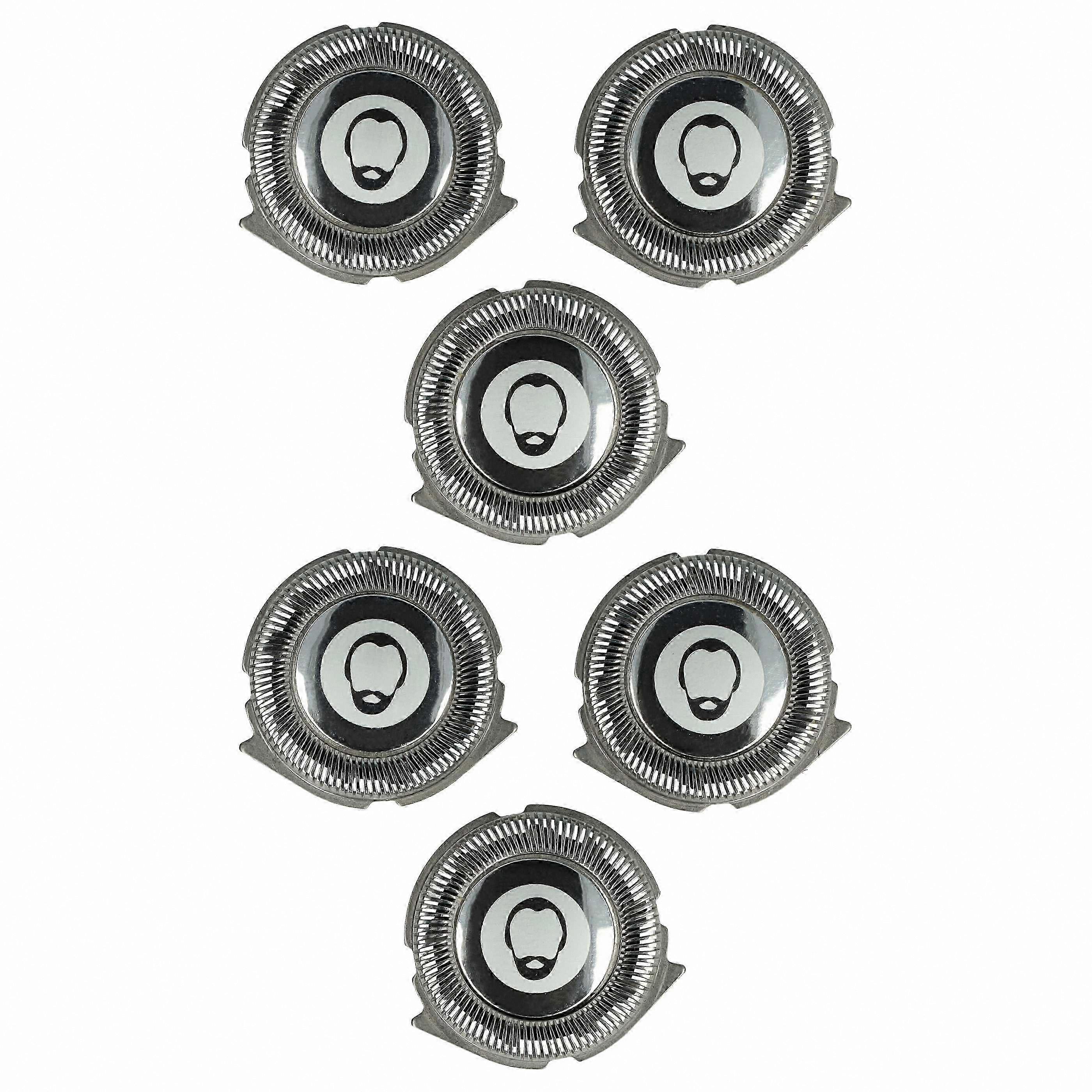 Lames de rasoir de rechange pour S3520, S3530, S3540, S3550 - Lot de 6 Universal Fit