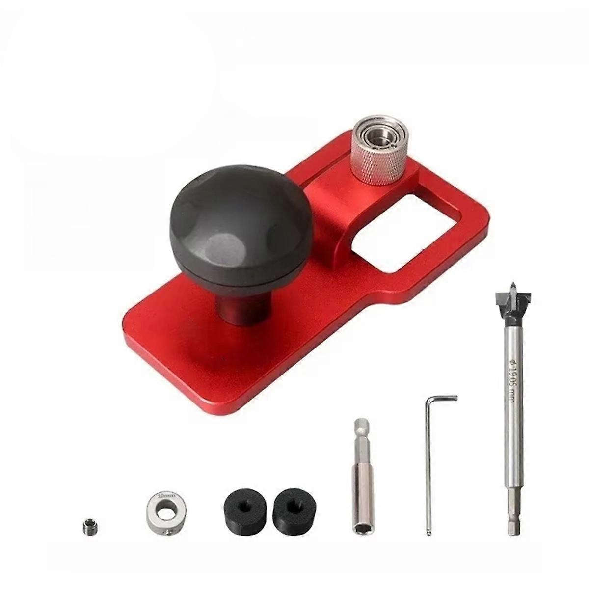 19mm Desktop Vertical Punch Spherical Handle Guide Hinge Hole