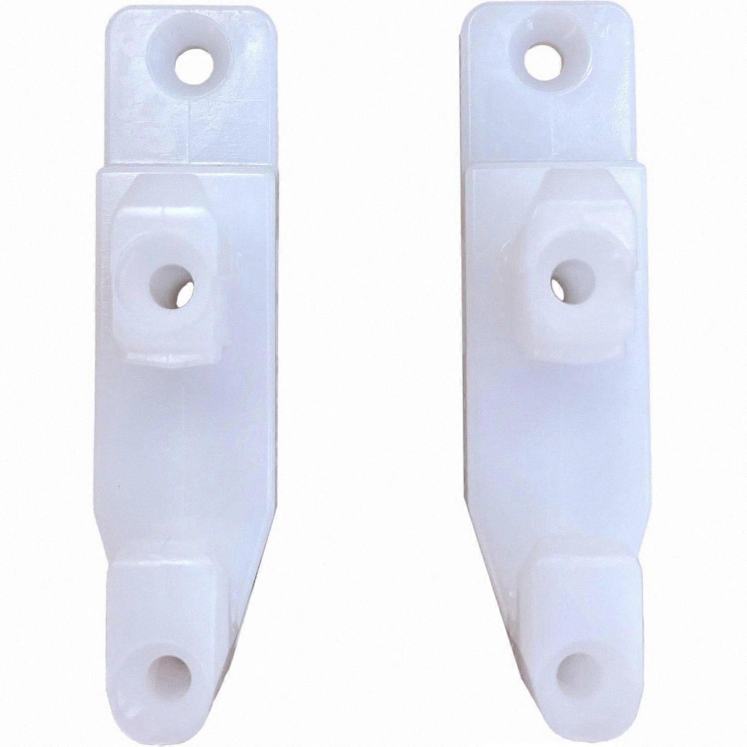 Drawer Front Connector Bracket Pair - Screw-On Design for Easy Installation