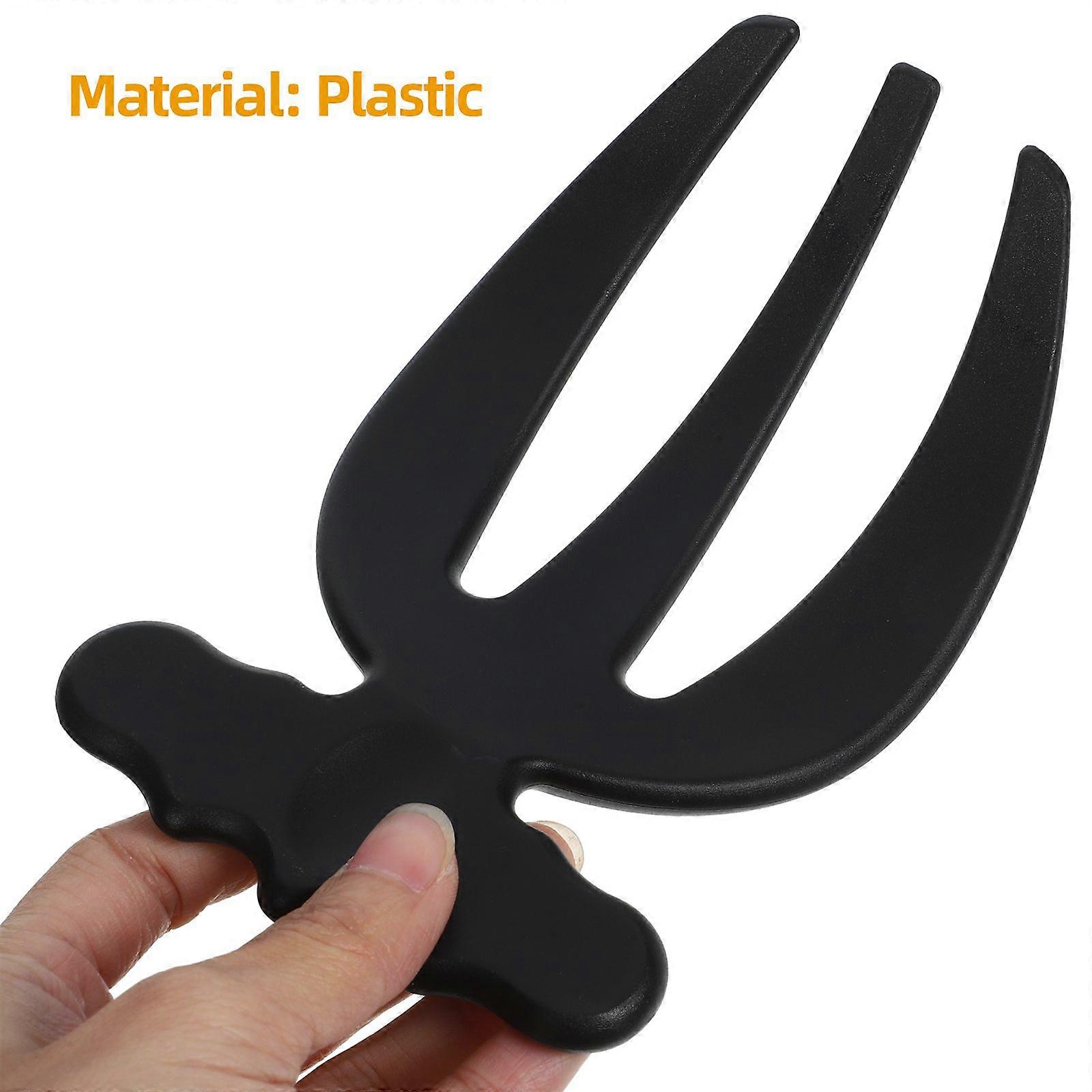 2pcs Plastic Salad Claws Reusable Salad Forks Vegetable Forks Mixing Forks