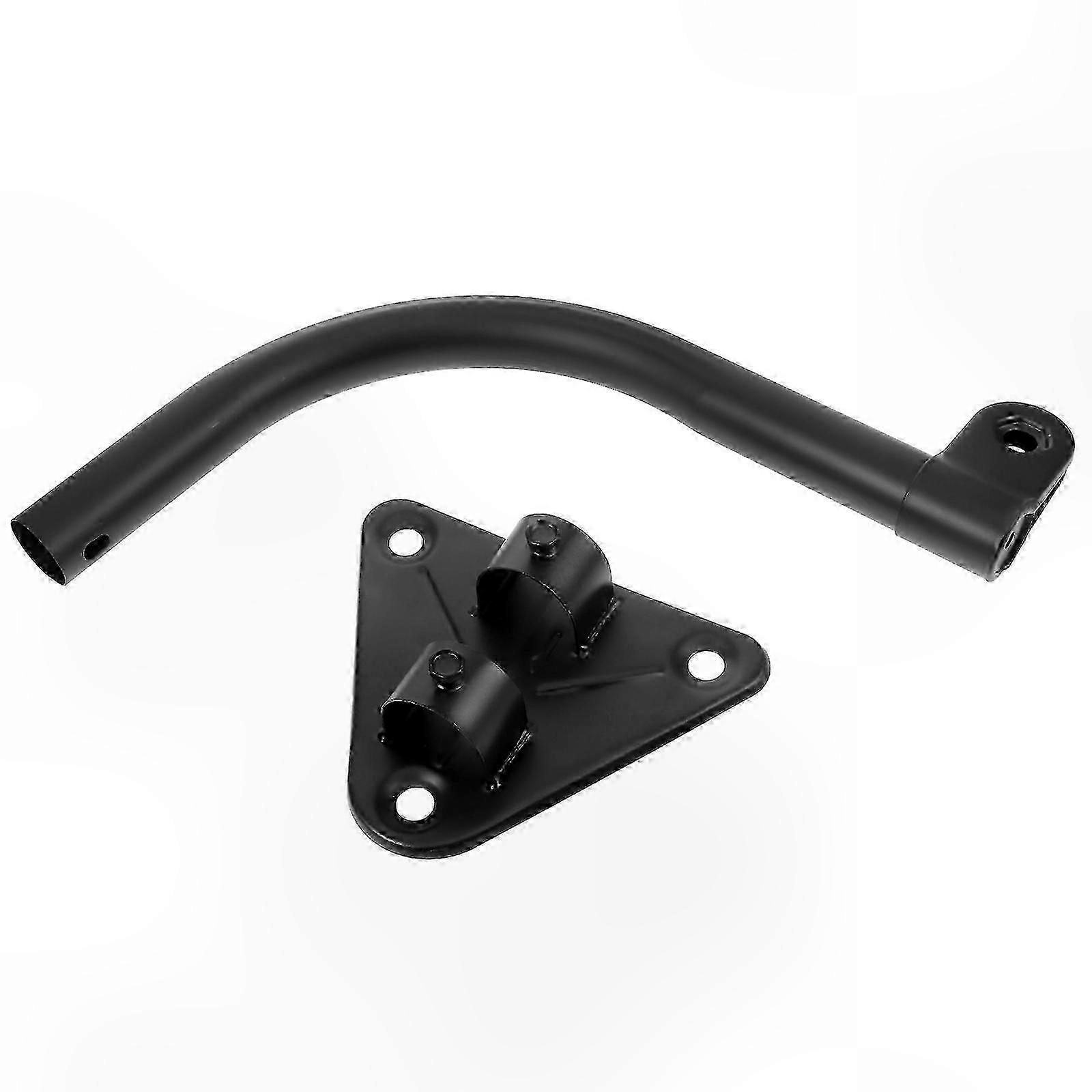 Wall Fan Mounting Bracket for Home Use, Sturdy Hanging Support, Black, 32x28x17CM, Stability Set of 1