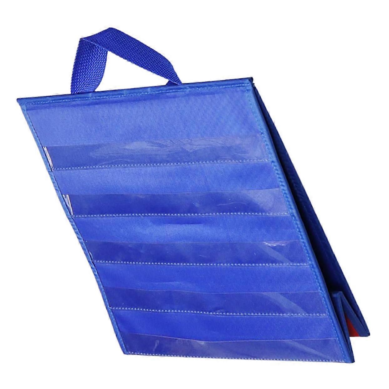 Educational Pocket Chart For Classroom, Easy To Clean Teaching Tool For Displaying Cards, Homeschool And Group Learning
