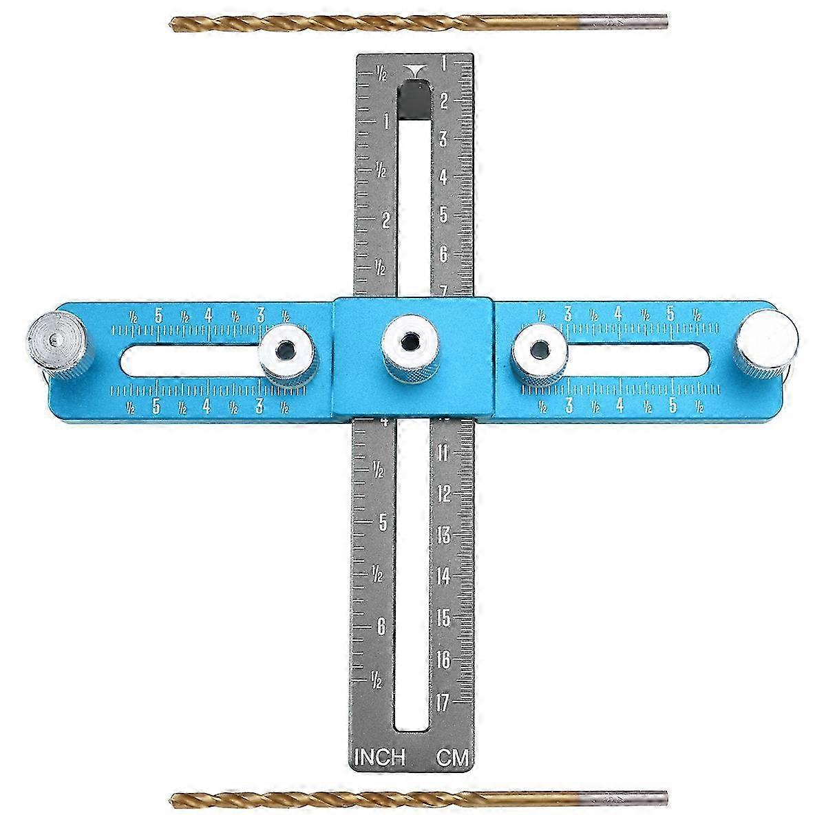 Handle Punching Positioner Installation Tool Blue+Gray