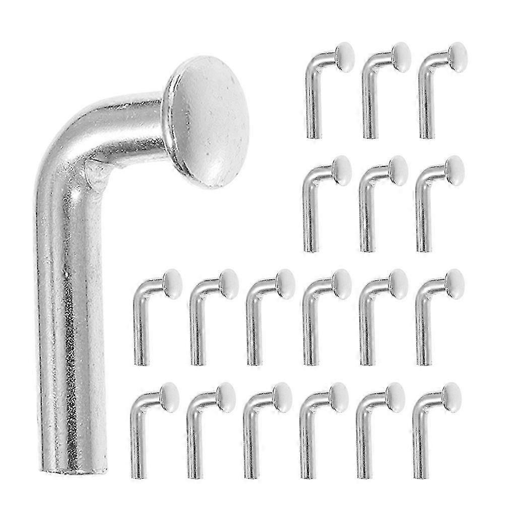 50pcs Heavy Duty J Bolt Safety Pin 6mm Universal Pallet Rack Drop Pin for Pallet Racking