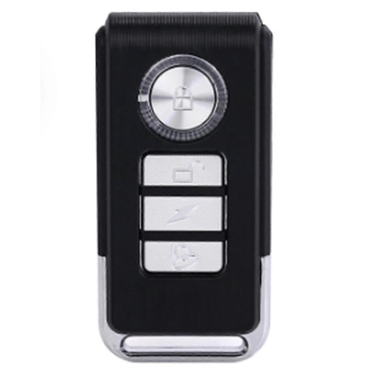 Bicycle Alarm 113dB Anti-Theft Wireless Vibration Remote Control Bike Motorbike Alarms Home Outdoor Security Protection