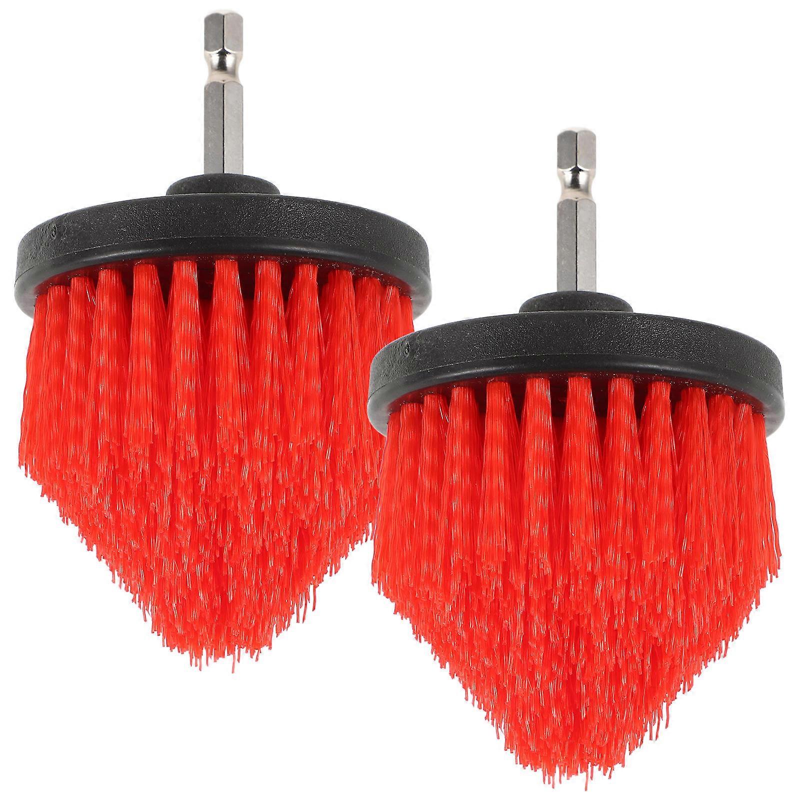 Drill Scrub Brush Set Cleaning Tools For Bathroom Car Kitchen Tile Wall Cleaning 2Pack