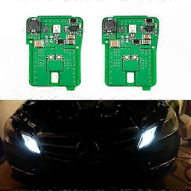 2pcs 6000K Xenon White LED Parking Lights for W212 E-Class 2010-2013