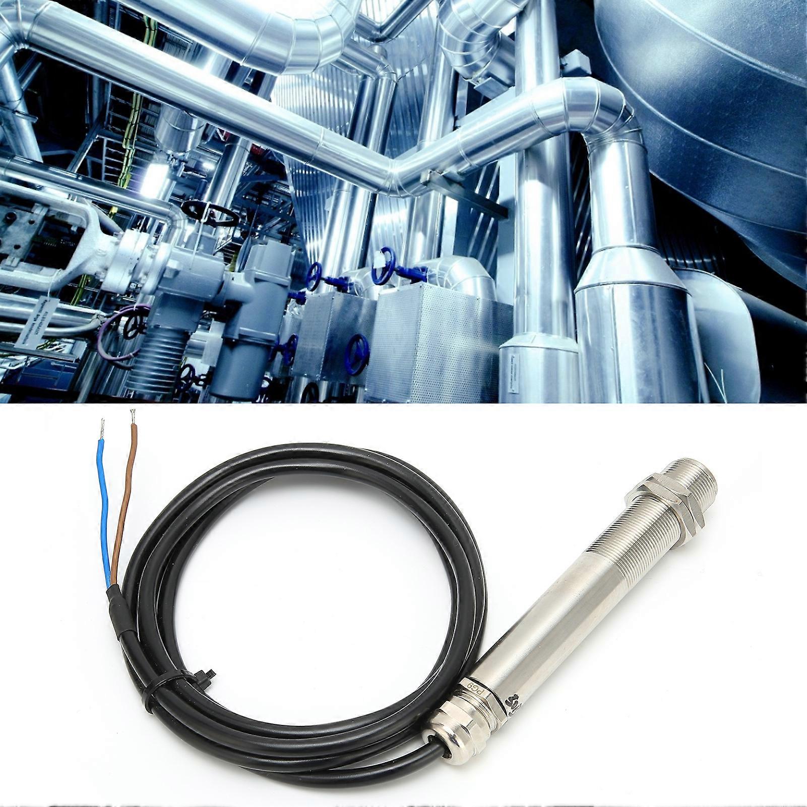 Temperature Sensor Probe Online Fixed Infrared Thermometer 1.5meter Cable 24VDC 420mA Output(20℃800℃ )