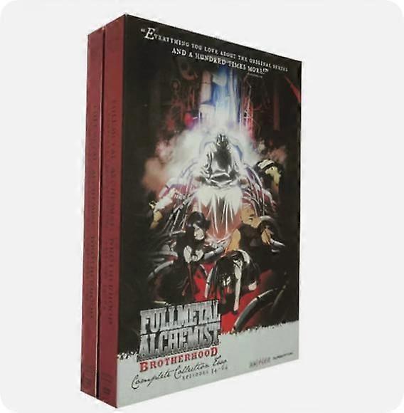 FULLMETAL ALCHEMIST BROTHERHOOD Complete Serie 10-Disc DVD Engelse versie