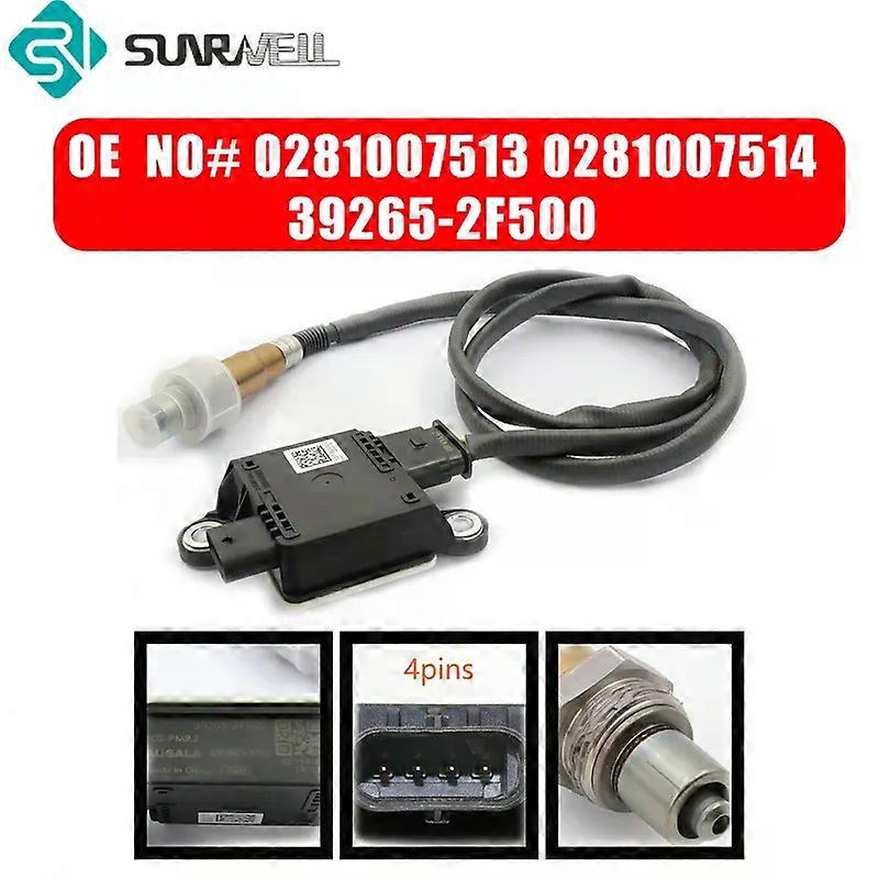 Apply 0281007513  0281007514  39265-2F500   New Particulate Matter Sensor PM Sensor  for Hyundai SANTA FE 4 KIA SORENTO 3 2.0 2.2 CRDI