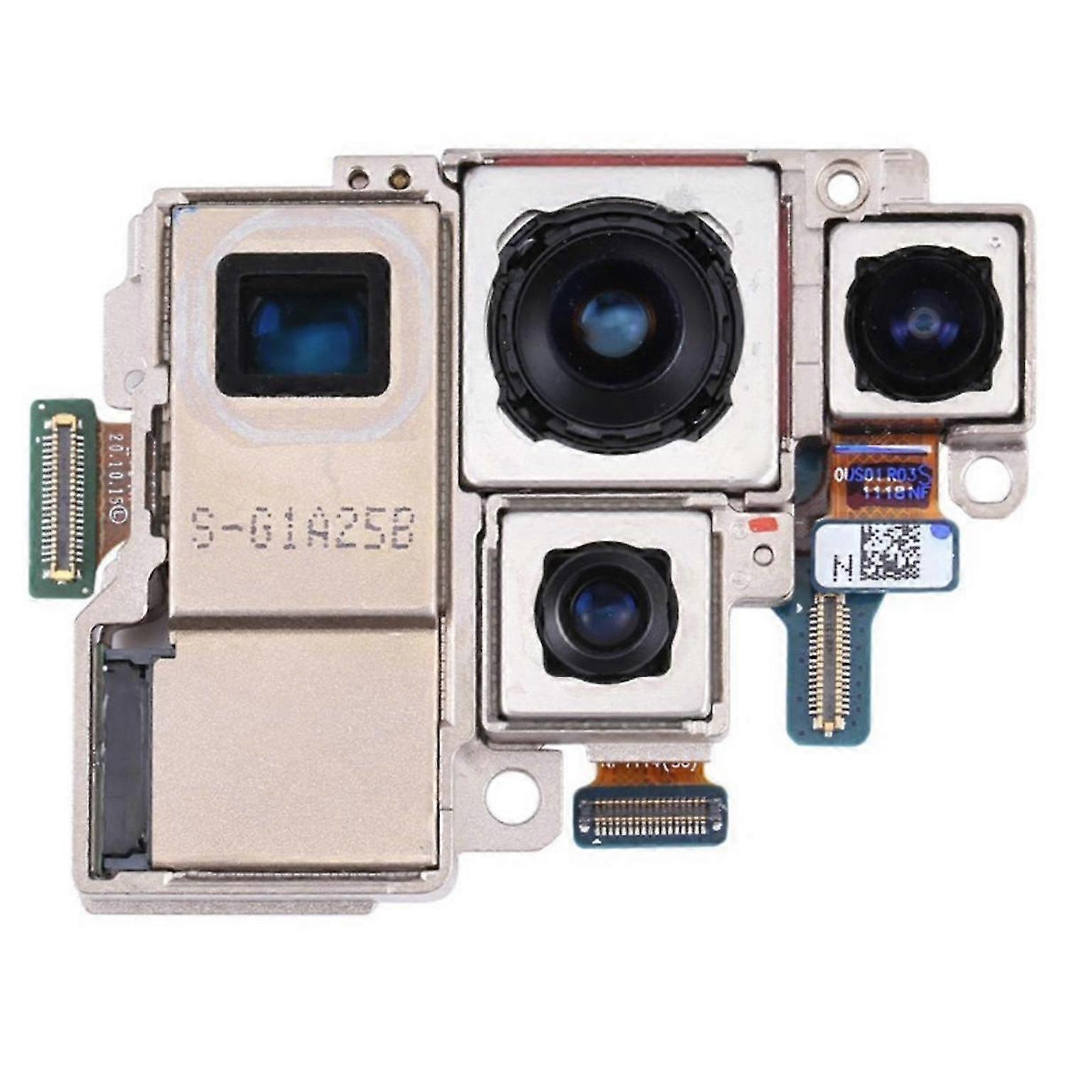 Galaxy S21 Ultra 5G SM-G998B Camera Set Telephoto + Depth + Wide + Rear Main Camera Parts Replacement