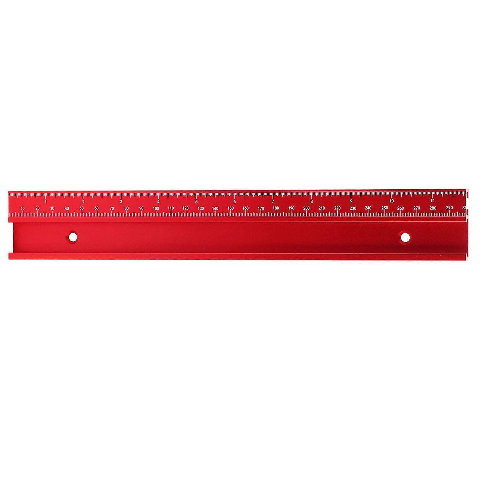 45 Type Woodworking Chute Aluminum Alloy Guide Rail Push Handle Table Saw Fixture Slot Parts300mm