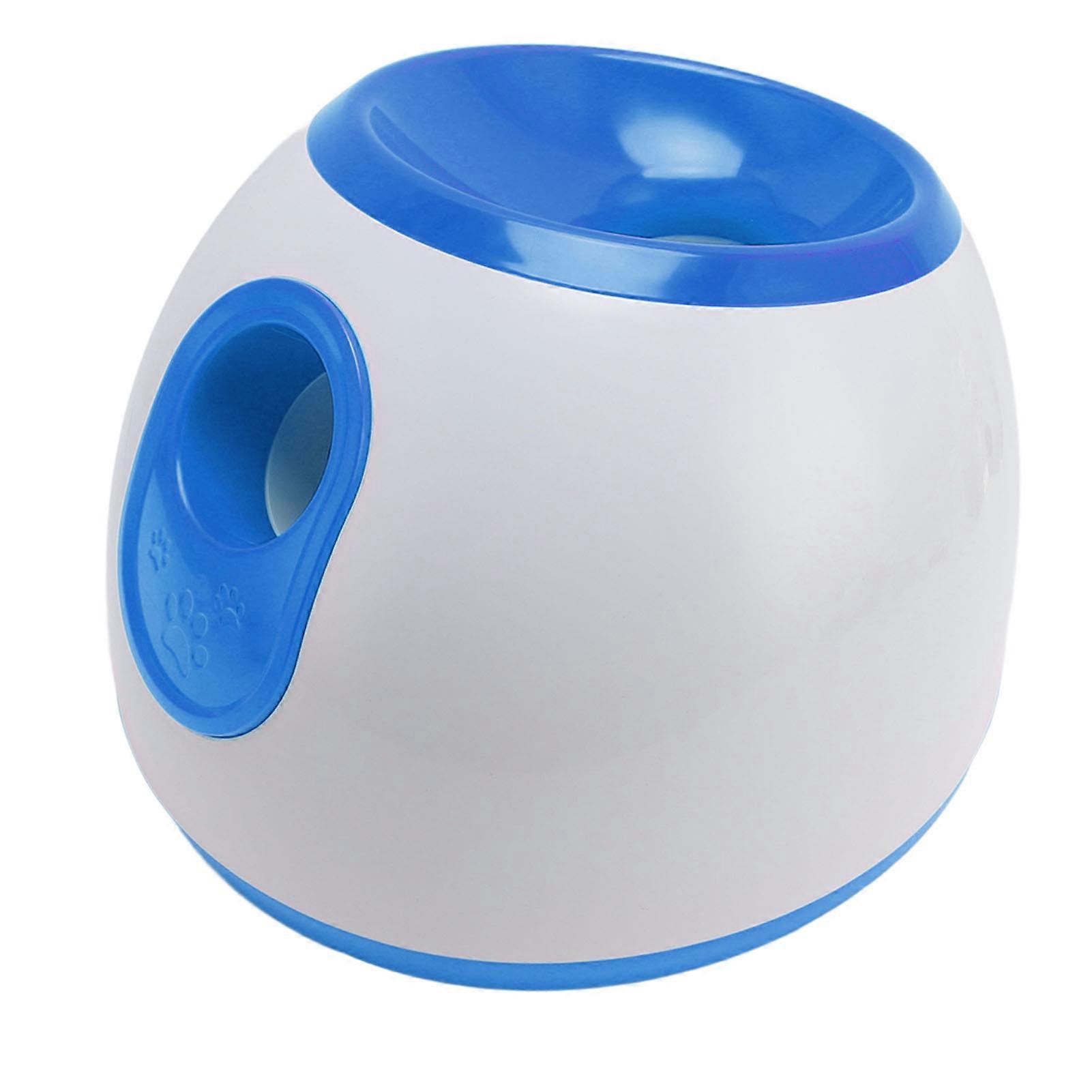 Portable Automatic Blue Ball Launcher with 3 Balls, UK Plug