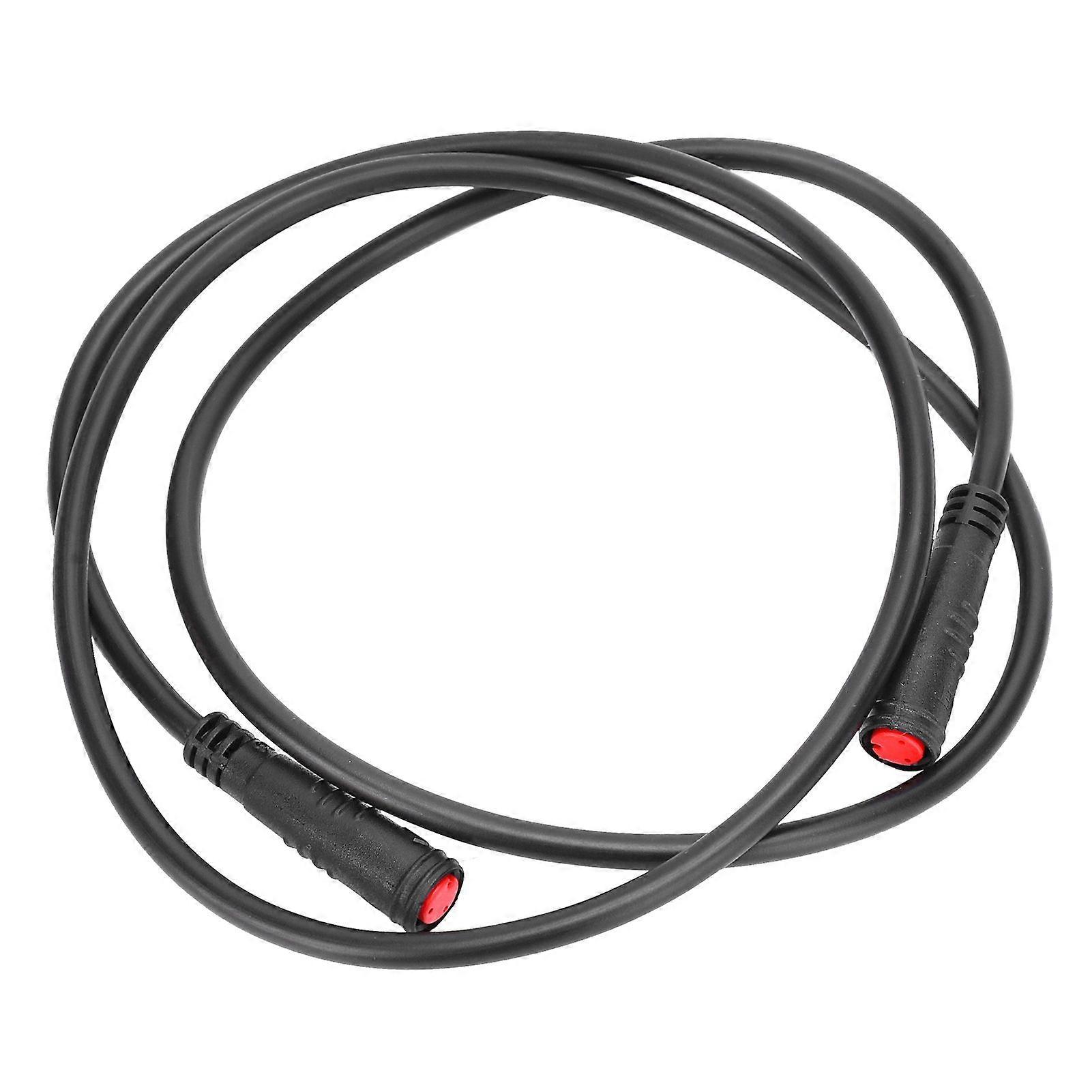 Connector Extension Cable Bicycle Lithium Battery Modification 2Core Waterproof AdapterFemale to Female