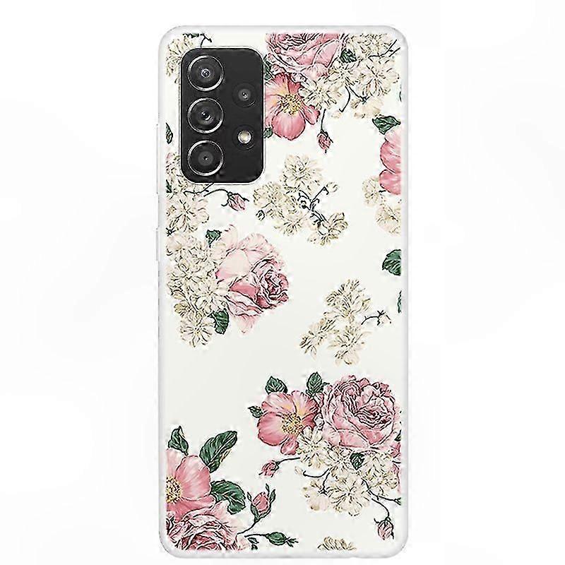 Custom Pattern Flexible TPU Phone Case Compatible with Galaxy A52 4G/5G and A52s 5G