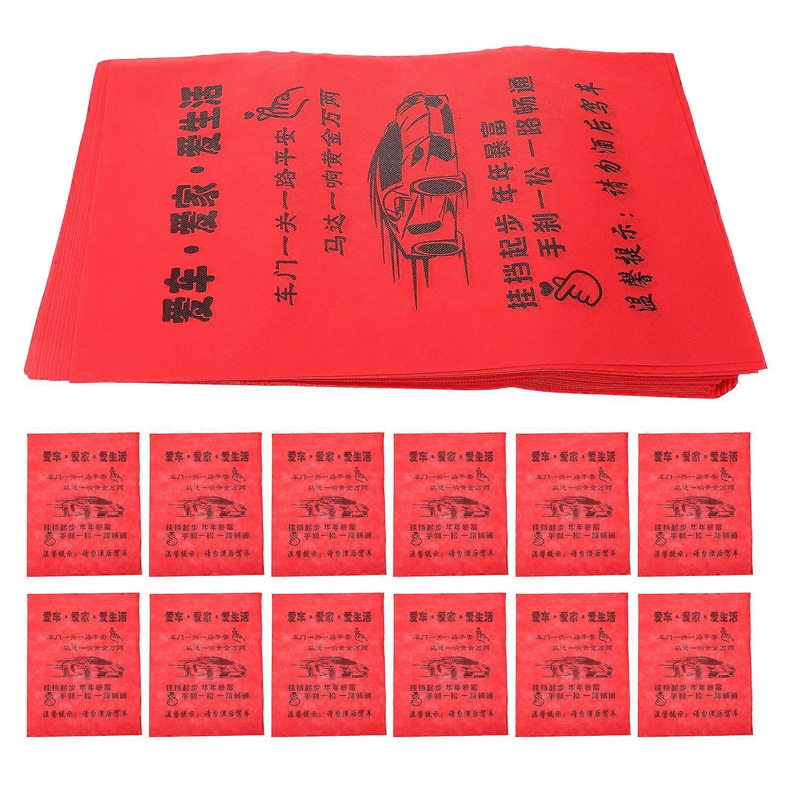 Automotive Floor Mats Disposable Car Floor Pads for Car Use 50Pcs Assorted Color