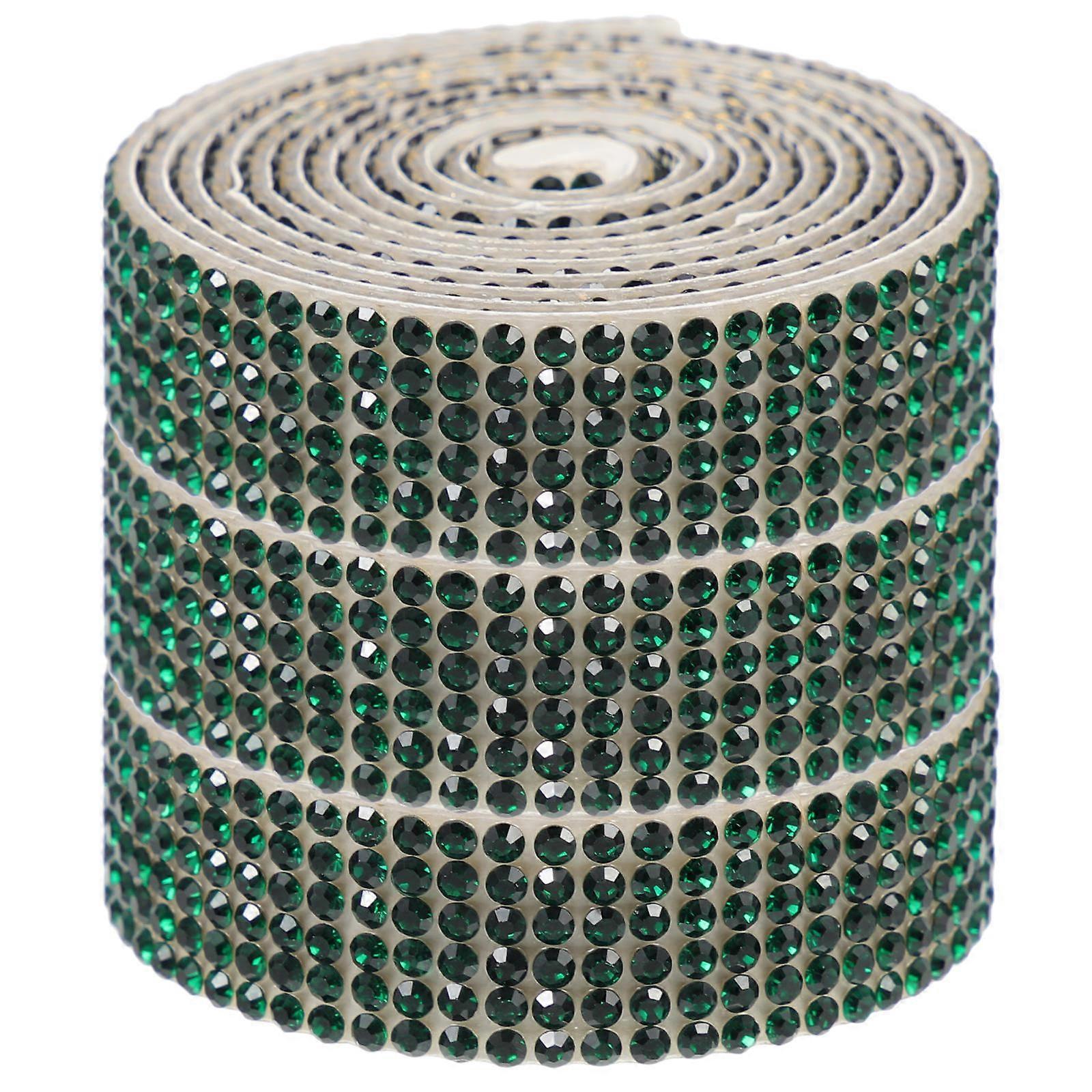 Green Multi-Function Cup Ribbon for DIY Decoration 3 Rolls