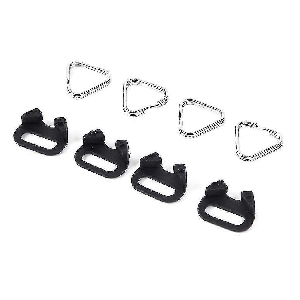 Triangle Split Ring Hook, 4Pack Camera Strap Lug Ring for DSLR Shoulder Waistband