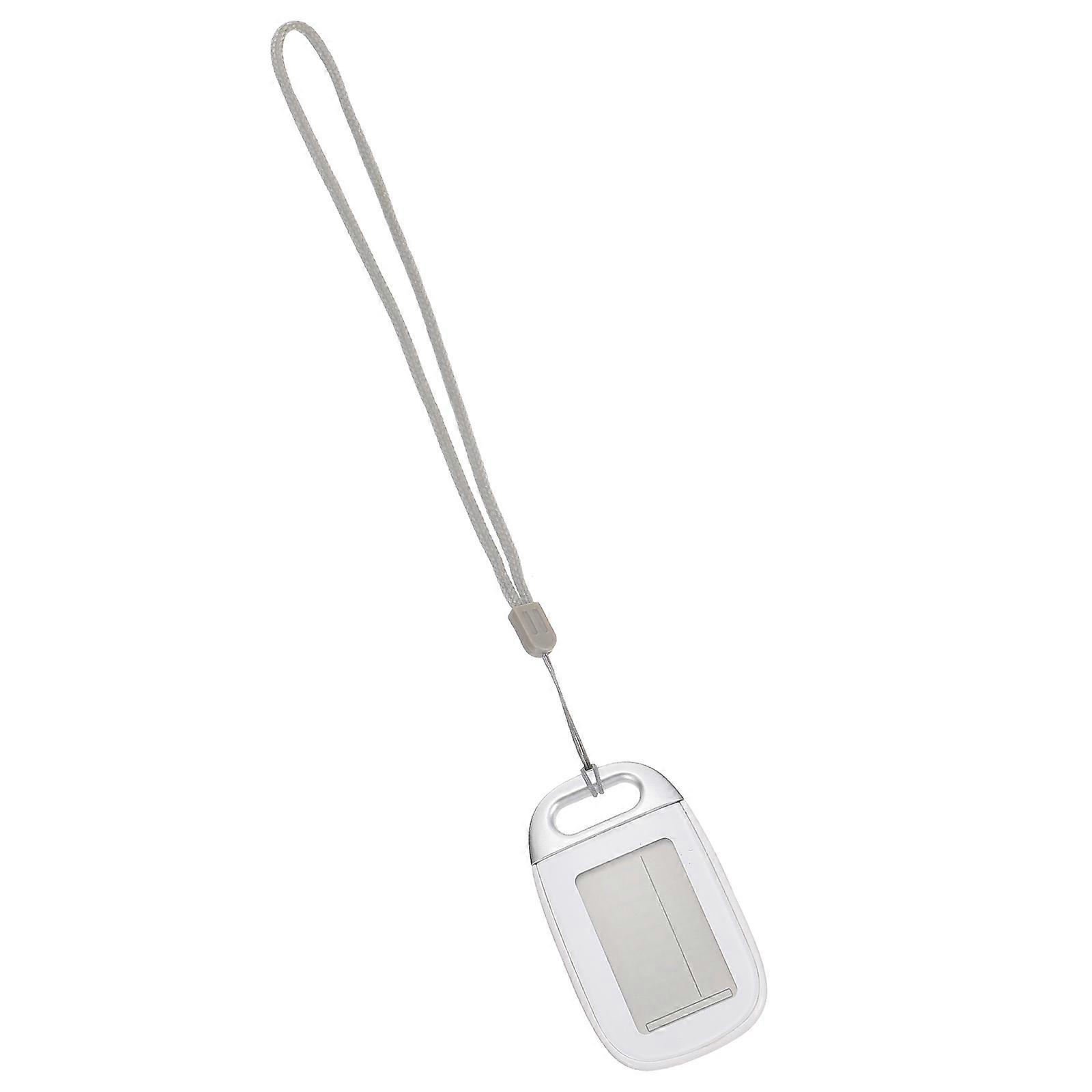 Professional Waking Counter Pedometer for Everyone Abs Material White Color 1Pcs