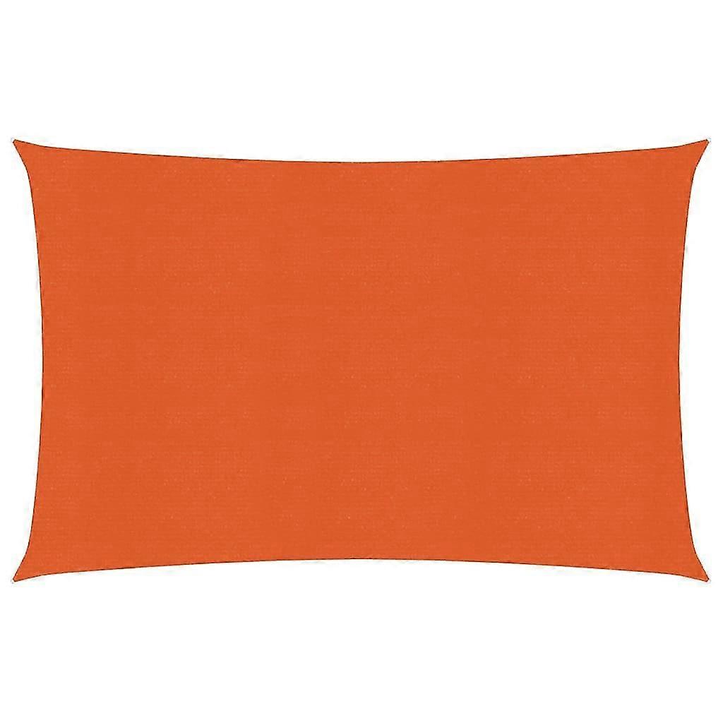 Balcony Orange Hdpe Sunshade Sail 2x3 M