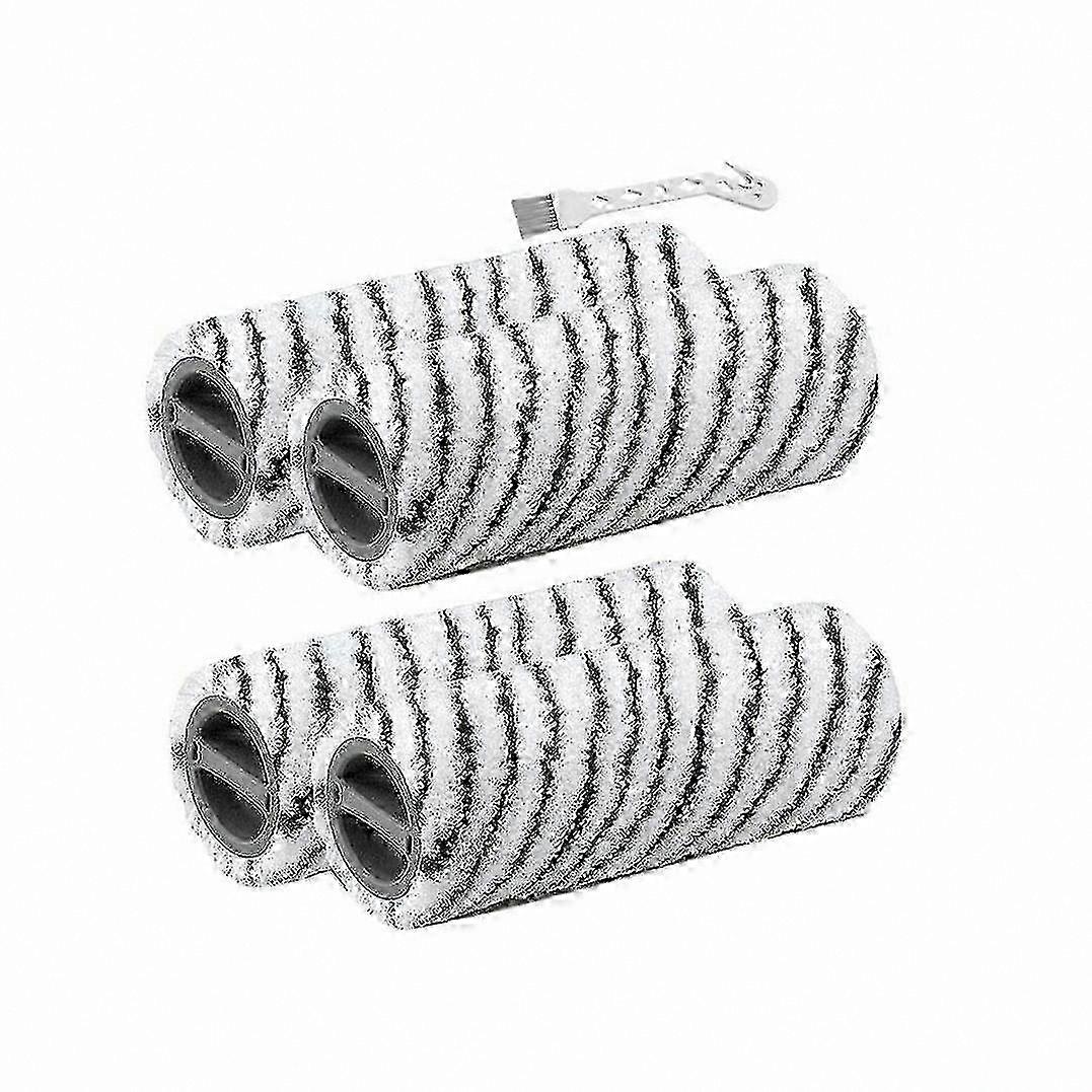 4-Pack Stone Roller Brush for Cordless Floor Cleaners FC7 FC5 FC3 Models