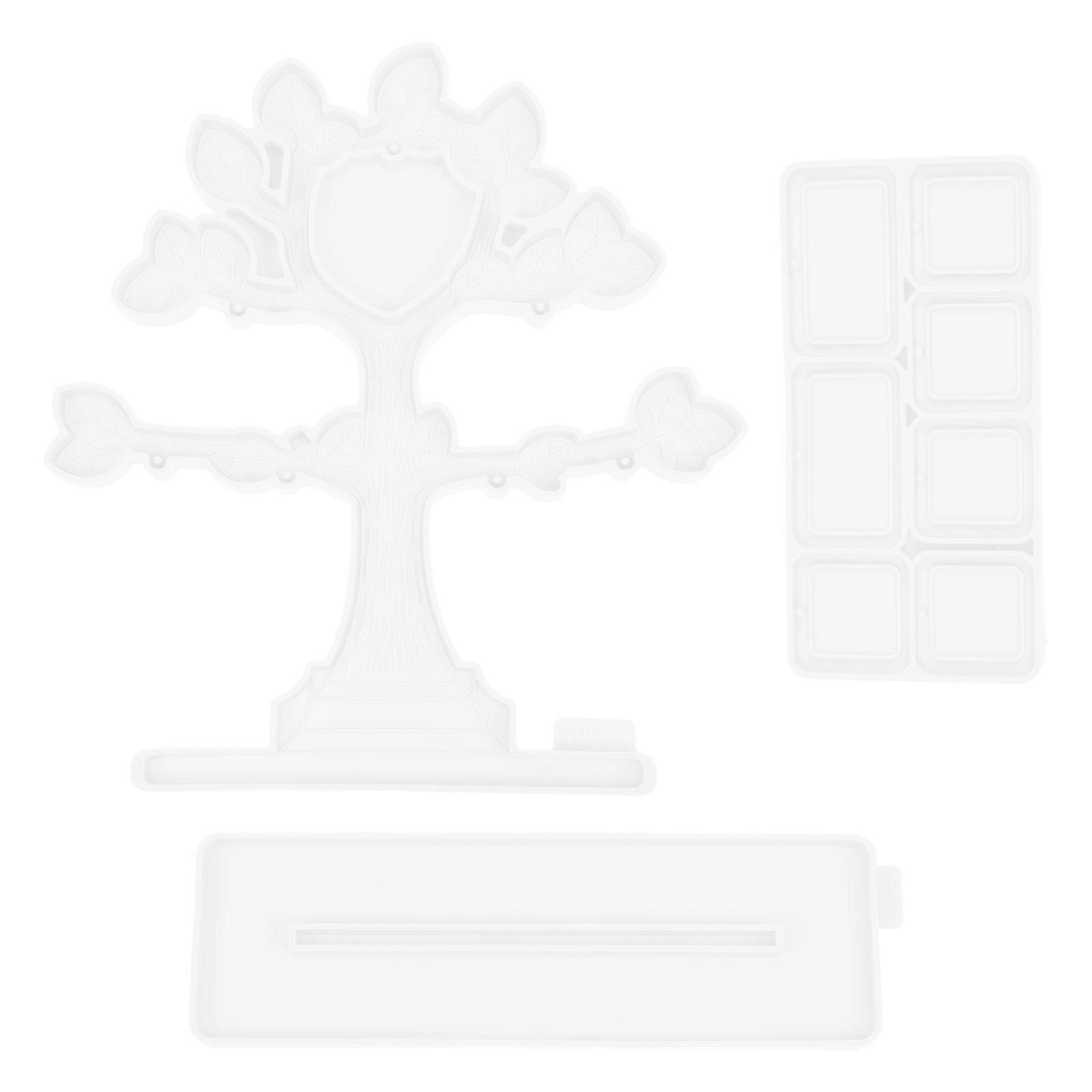 Tree Photo Frame Silicone Mold for Handmade Craft 1Set DIY Tool