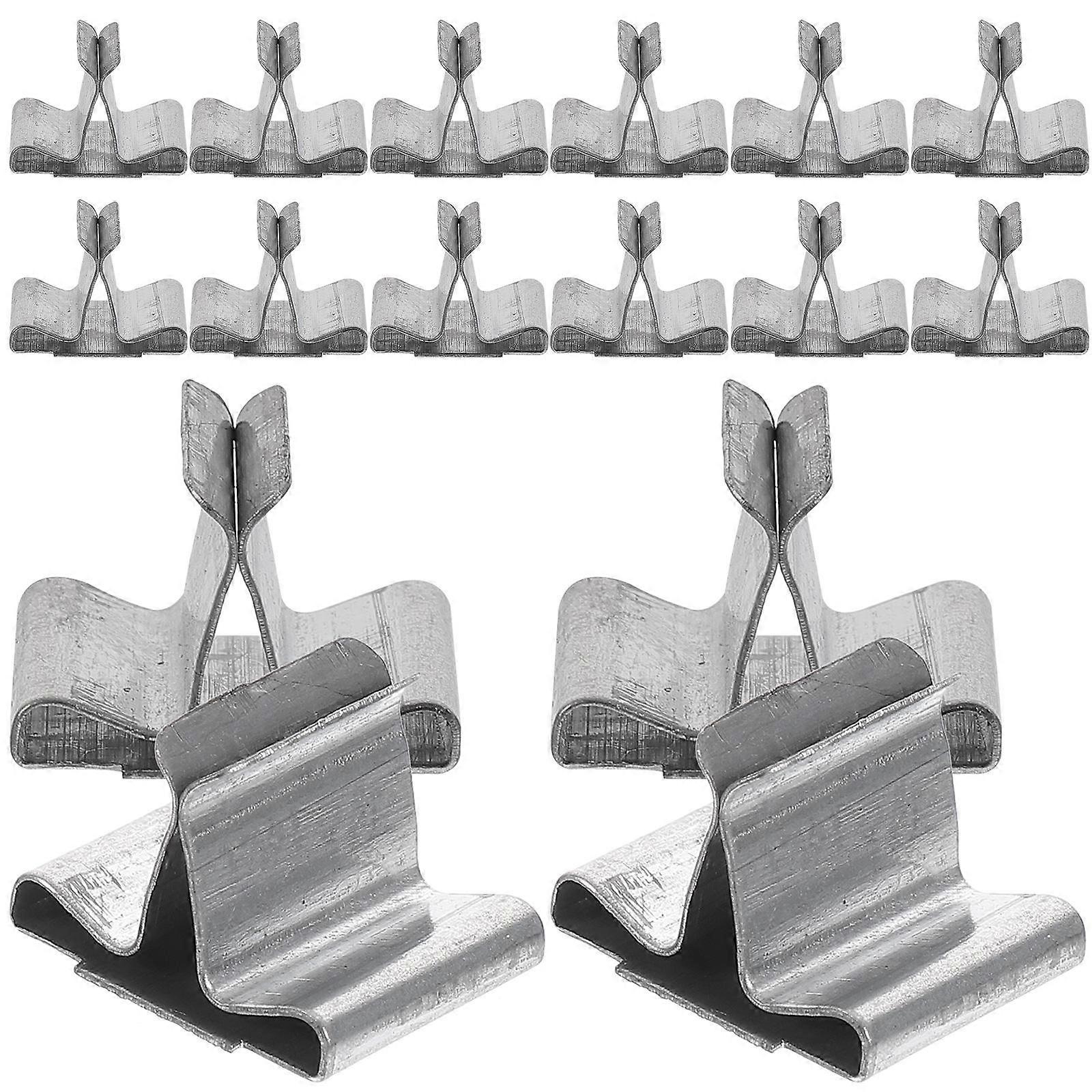 Clips for Candles Iron Wick Clip for Candle Making 400Pcs Silver