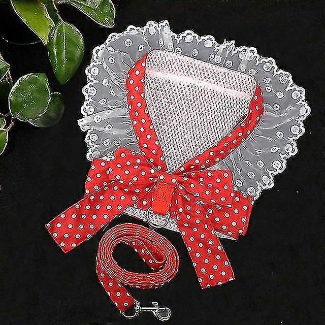 Pet Harness and Leash Adjustable Vest Harness with for Cat Dog Kitten Puppy Rabbits Size XL Myi