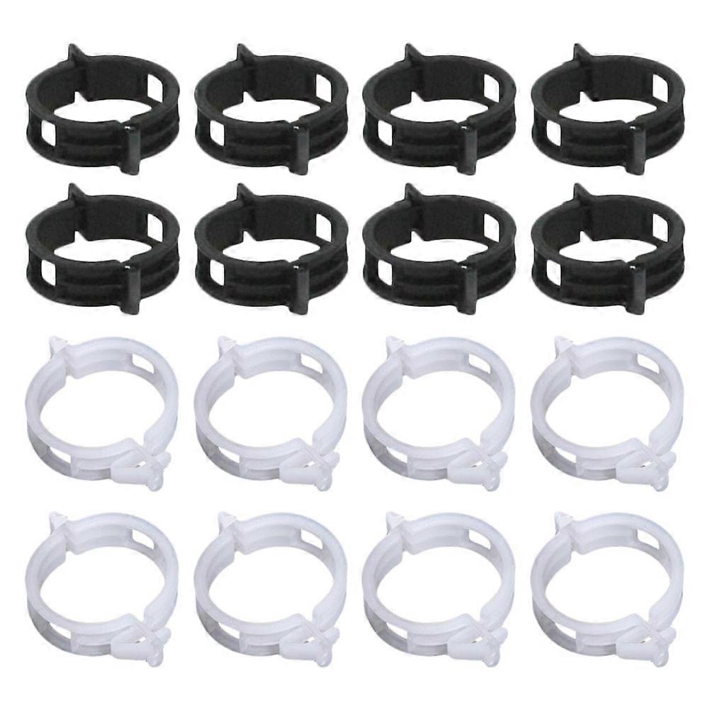 Clamps For Vines 100Pcs Assorted Color Plastic Plant Support Clip Garden Farming Fixing Small Crops