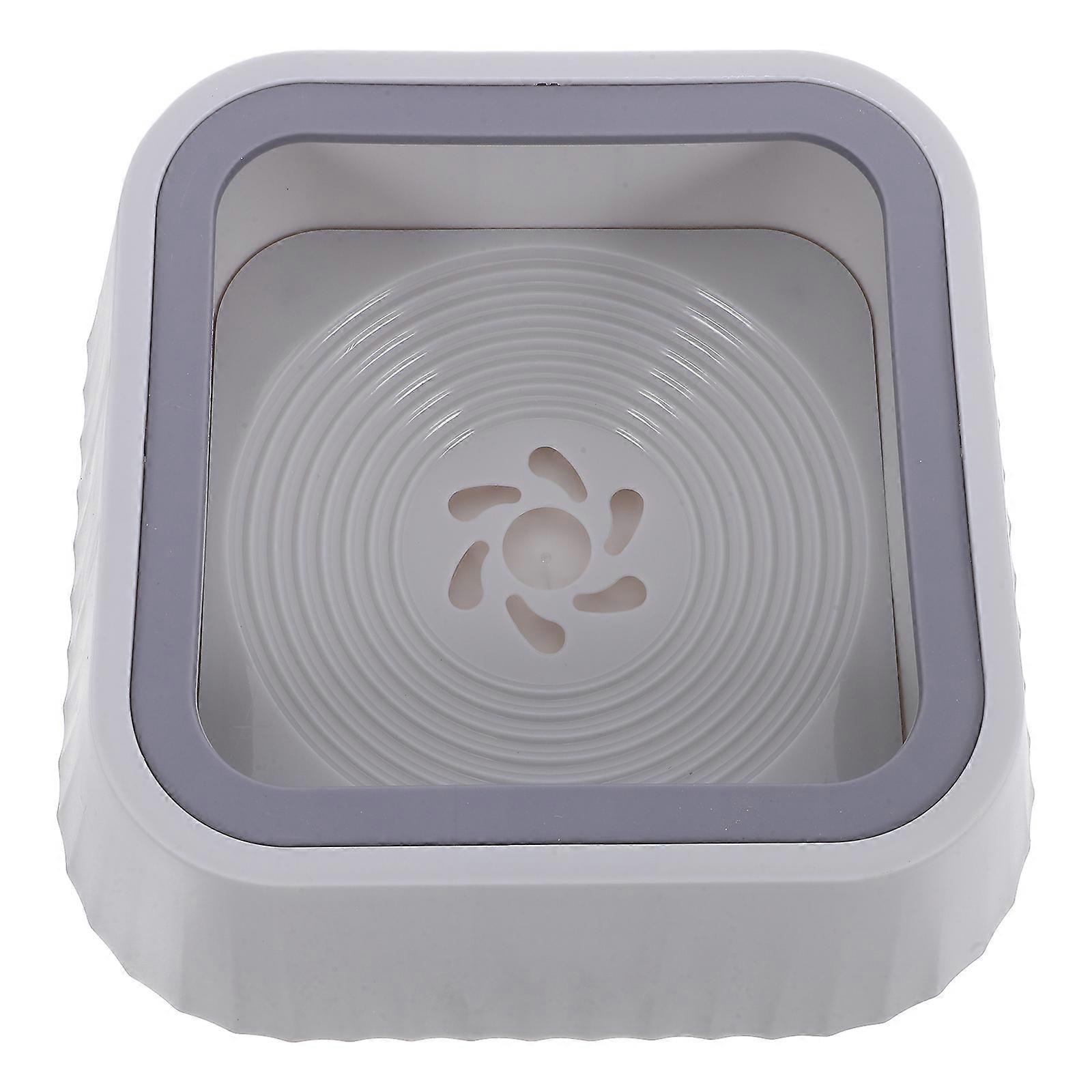 Anti-tip Pet Bowl With Floating Mechanism Suitable For Small Pets Featuring No Spill Function Perfect For Home Use 1Set