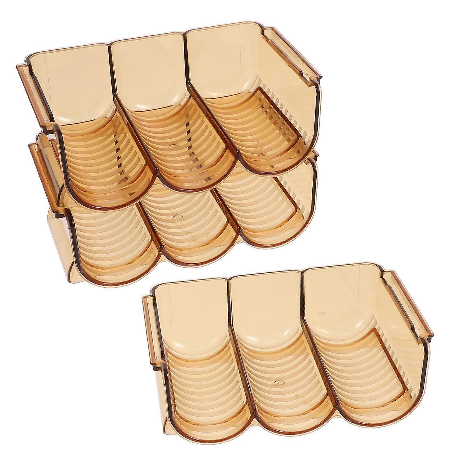 Multi-Grid Lipstick Holder Delicate Lipstick Rack for Storage 2Sets