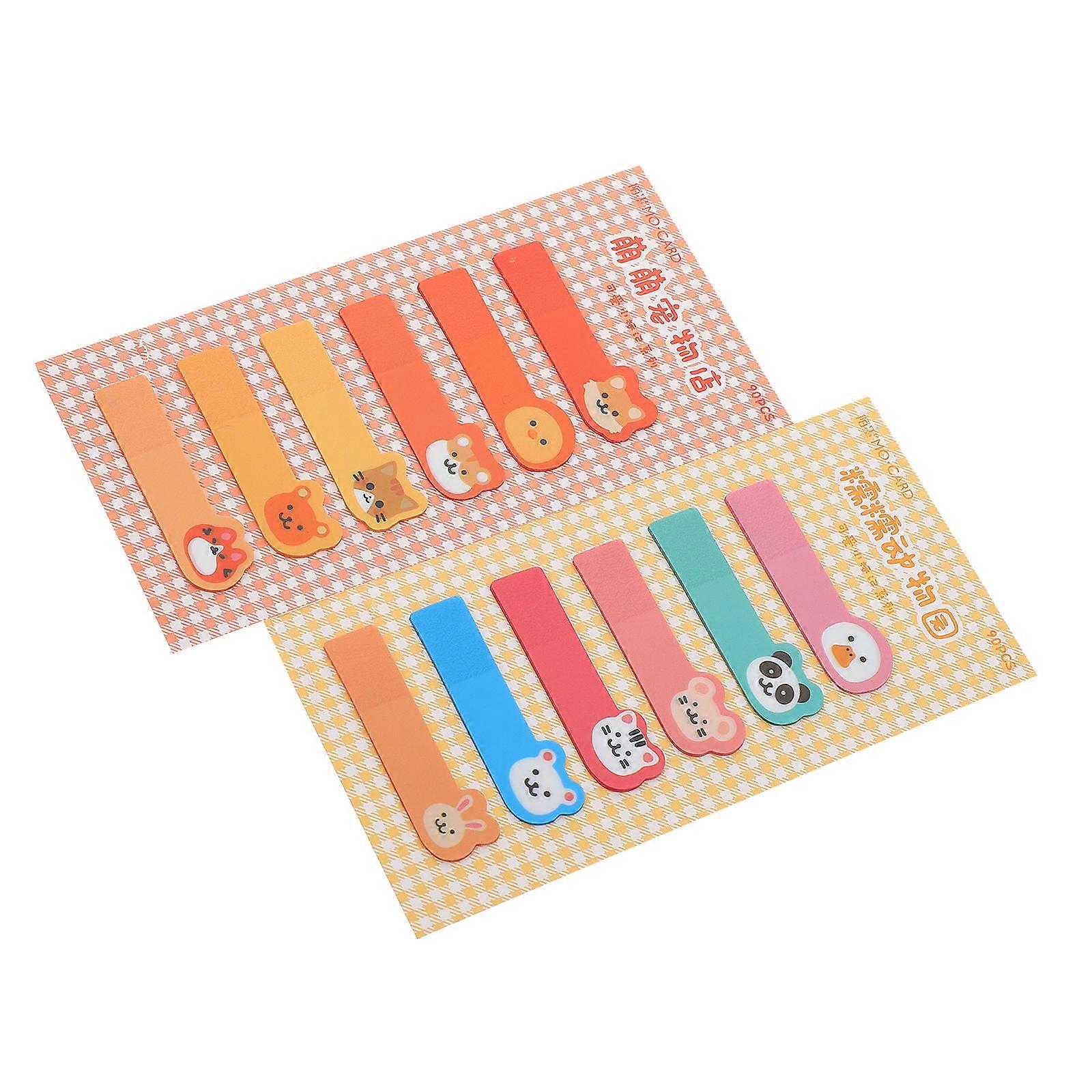 Memo Notes Pet 360Pcs for Marking in Assorted Color Variety