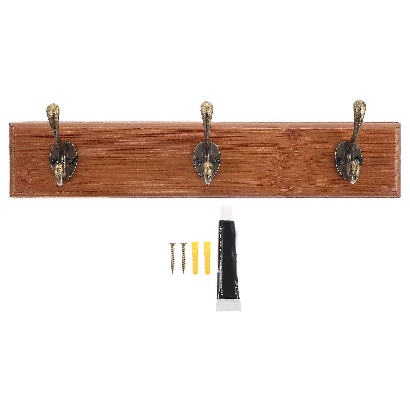 Hat Hook Vintage Bedroom Coat Rack for Clothes Storage 5Sets