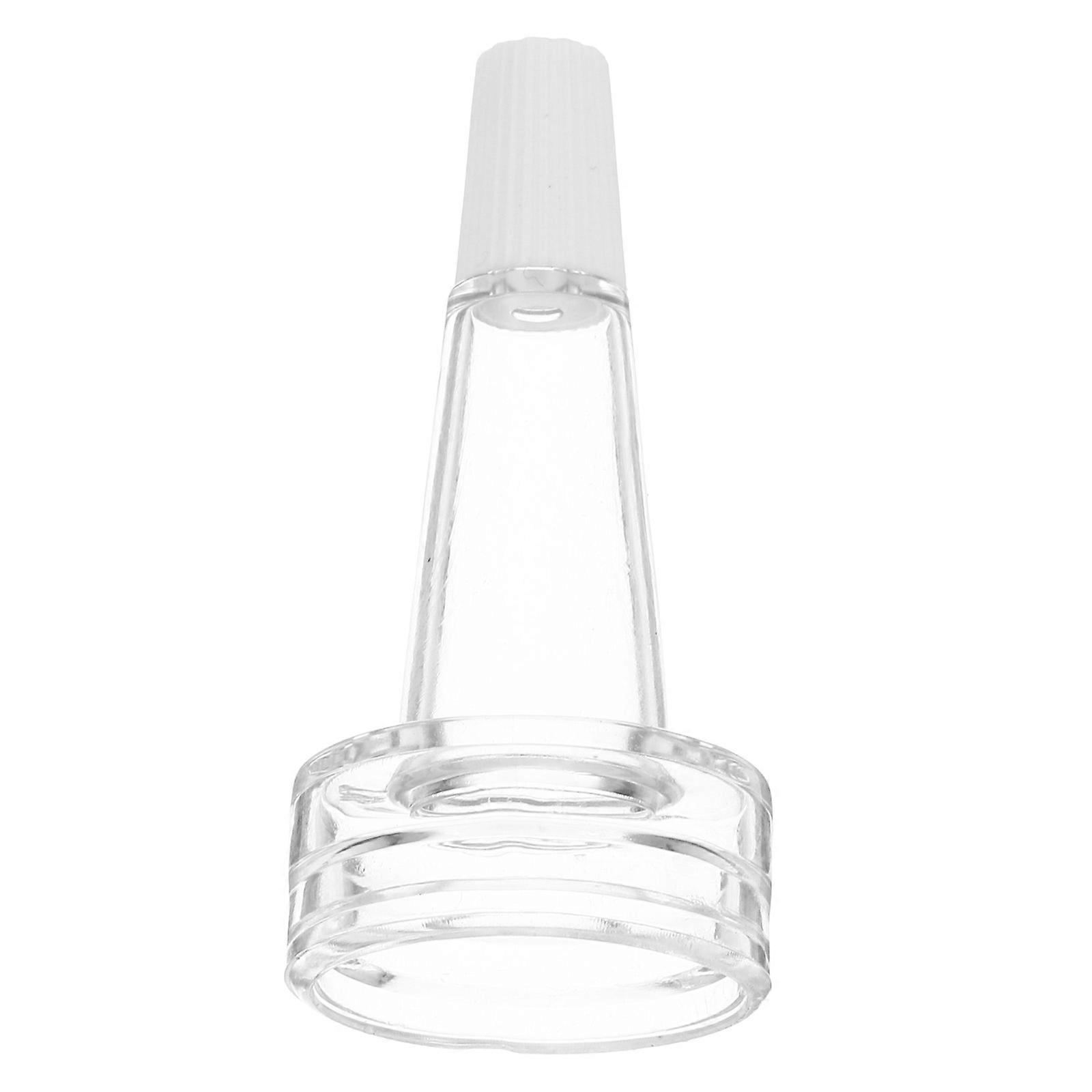 Transparent Dropper Splitter Cap for Sealing Bottles with 20Pcs Ampoule Caps