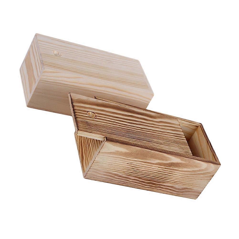 Jewelry Collection Wooden Box for Storage 4Pcs Assorted Color