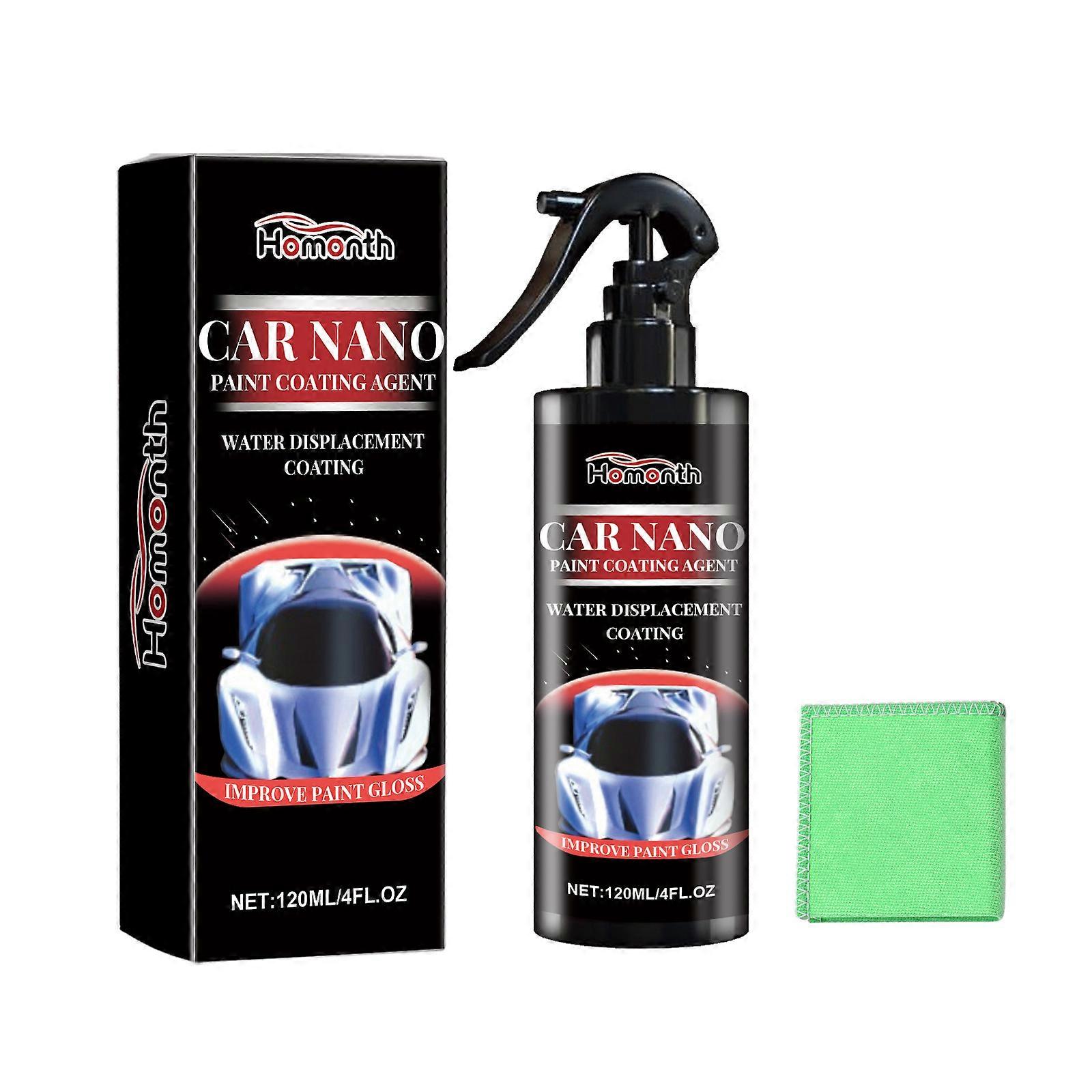 Spray samochodowy nano do konserwacji, dekontaminacji powierzchni lakieru, rozjaśniania powłoki samochodowej, uniwersalny do całego samochodu 1