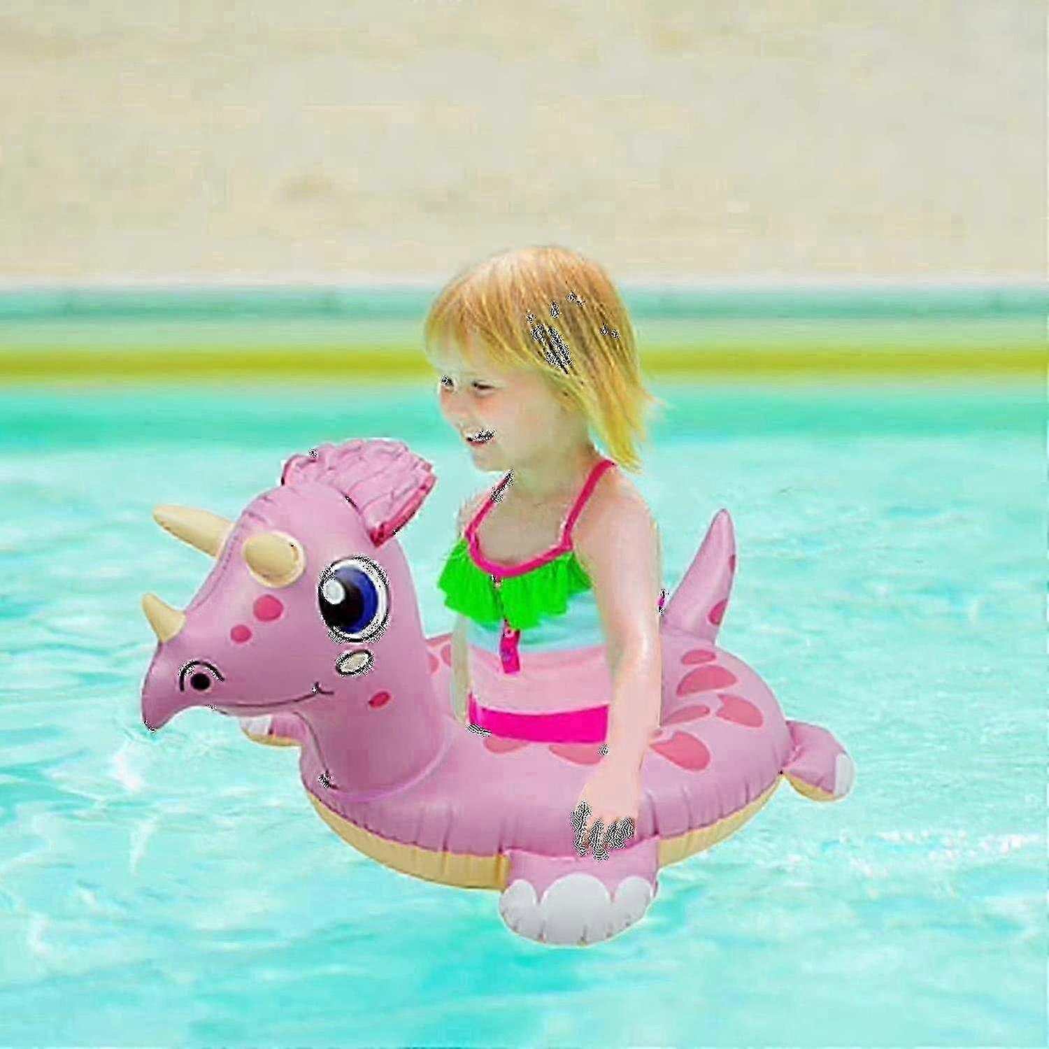 Dinosaur Swimming Pool Rings For Kids Pool Floats With A Zizi Sound Inflatable Party Pool Toys