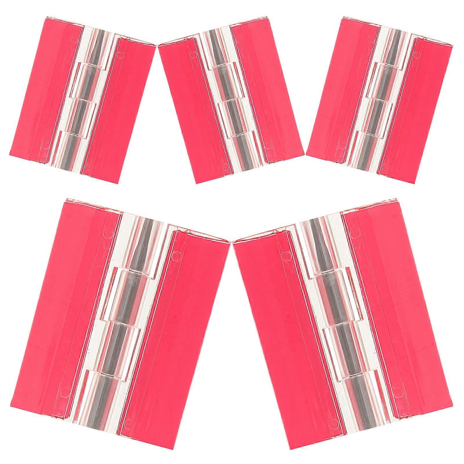 Transparent Small Hinges for Crafts Drawer Hinge for DIY Use 25Pcs